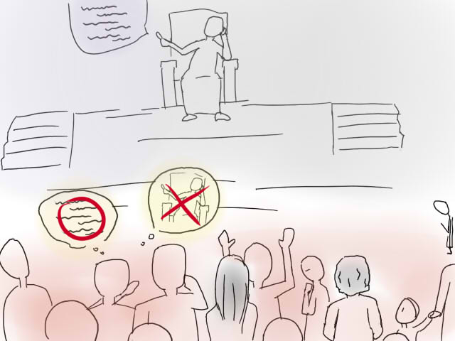 저들의 말하는 바는...